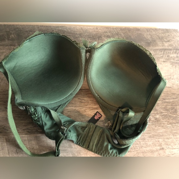 Victoria’s Secret Dark Green Lace Bra 36DD - Picture 4 of 6